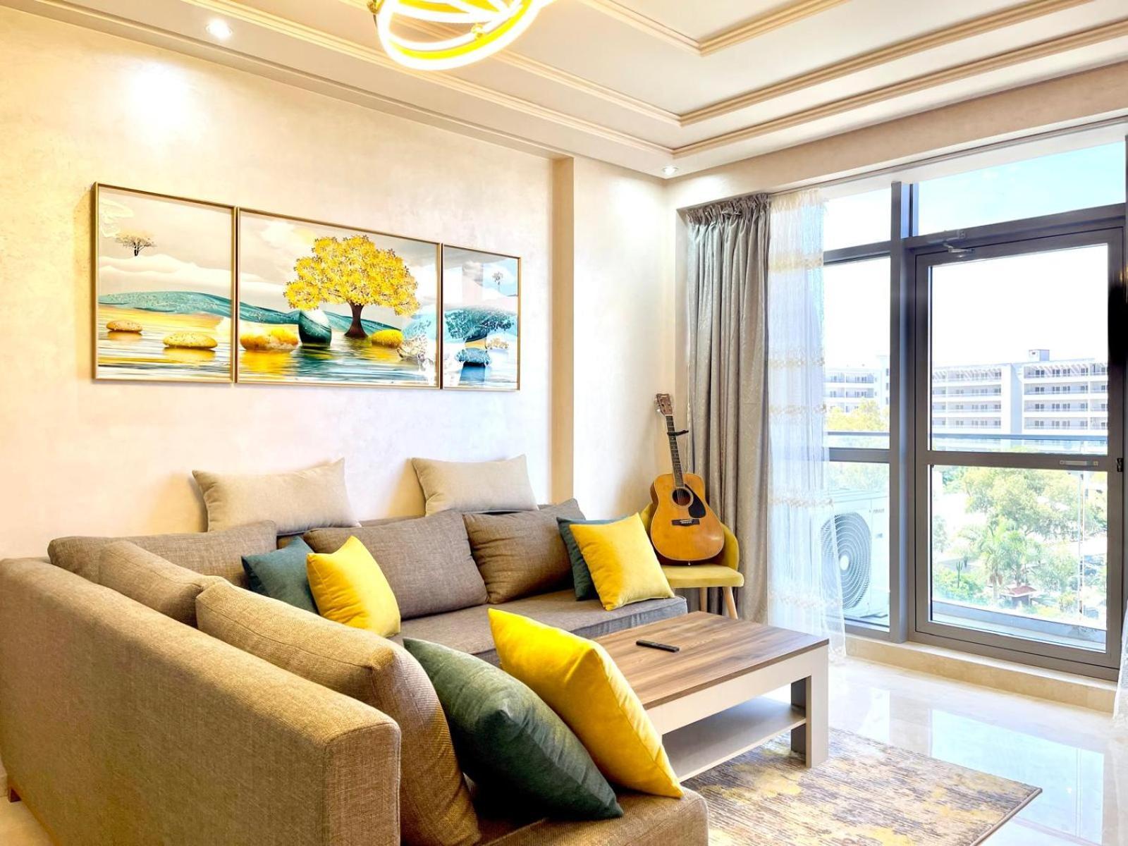Modern Elegance With Sea Views In Central Tangier - Steps To Beach, Train And Attractions! Bagian luar foto